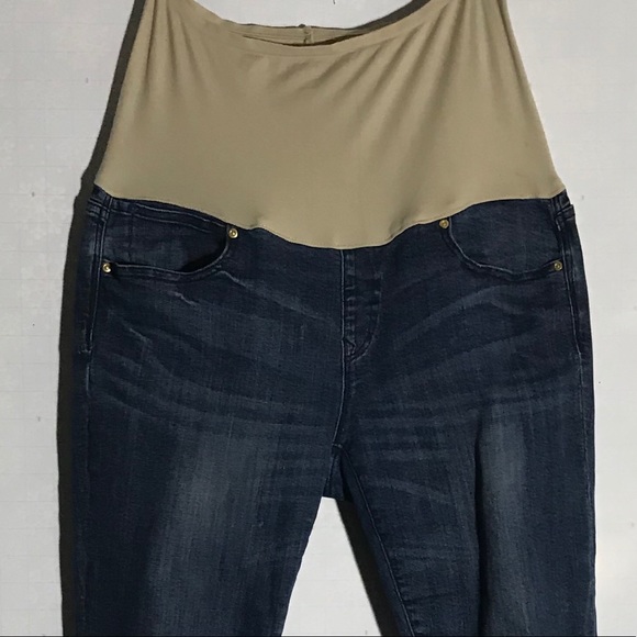 B-C1#7Maternity Always skinny jeans - Picture 1 of 7